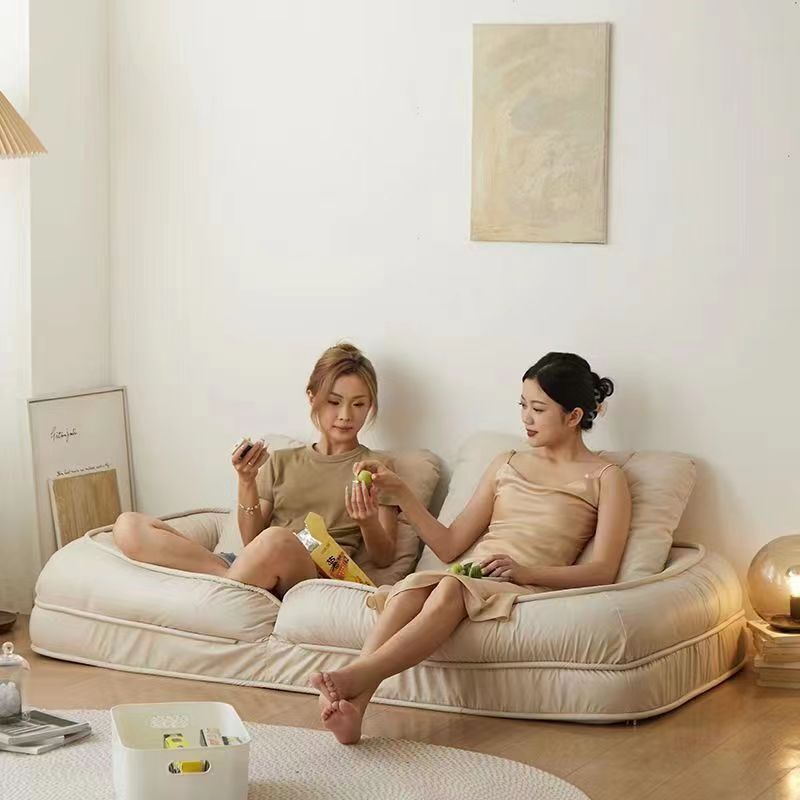 Uittrekbare Stoffen Slaapbank – Moderne Opvouwbare Bank voor Kleine Ruimtes