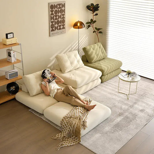 Moderne Tatami Slaapbank – Ruimtebesparende Opvouwbare Sofa voor Woonkamer en Logeerkamer